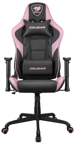 COUGAR Rüstung Elite Silla de Juego, Cuero, EVA