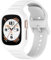 GIOPUEY Cinturini Compatibile con Honor Watch 4, Morbido Silicone Cinturino [Resistente all'Usura] [Traspirante] - White