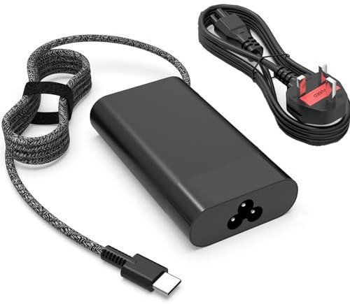 GVKRLXZ Slim HP 65W USB C Laptop Charger for HP Spectre/Envy X360 2in1,HP Elitebook 840 845 830 865 640 650 G10 X360 1040 G8 G10,Elite X360 830 1040 G10,HP ProBook G9 G10 Type C Power Cord Supply