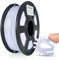 TPU-Filament 1,75 mm, flexibles Filament 3D-Drucker-Filament, weiches TPU-3D-Druck-Filament, Papier weiß 1 kg / 2,2 lbs (Papier weiß)