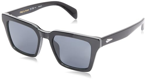 RAG & BONE Brille RNB5054/S Größe 52-19 mm Schwarz