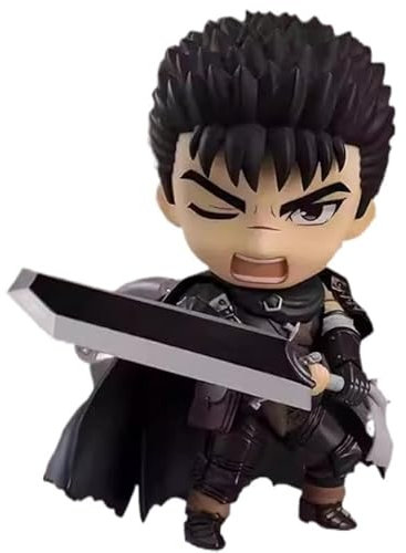 REOZIGN Guts-Figur, niedlich, mit einem Messer Berserk Guts, Actionfiguren 10 cm, handgefertigte PVC-Statue, handgefertigte Geschenke