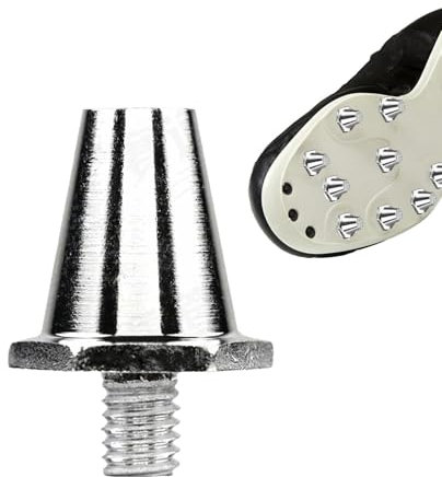 botines de fútbol, clavos de pista | Atornille los clavos de fútbol con tachuelas - Picos de pista y campo, tacos de repuesto para golf, picos de fútbol de metal para competición en interiores y ext