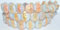 60 pcs Round Flower Edelweiss Pressed Glass Beads, 43019126 Ab 2Xside (43019126-AB-2XSIDE), 15 mm, Glass, Czech Republic