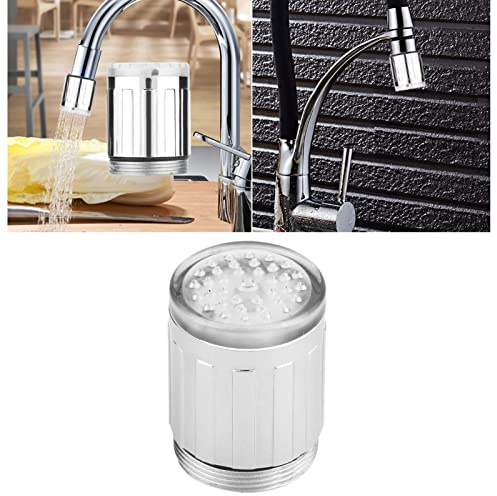 Cocoarm LED Wasserhahn mit Temperaturerfassung, Farbwechsel Armatur für Badezimmer und Küche