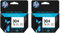 HP 304 (N9K05AE) Original Druckerpatrone Farbe DeskJet 26xx, 37xx, Envy 50xx,Standard (2er Pack), Tricolor