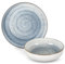 Servizio 24 piatti stoneware azzurro Nordic Brillo