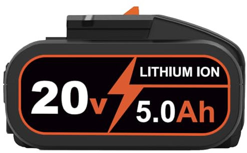 Dosctt 5000mAh WA3645 Replacement battery for Worx battery 20V WA3553 WA3556 WA3641 WA3605 WA3551 WA3572 WA3644 WA3645 WA3648