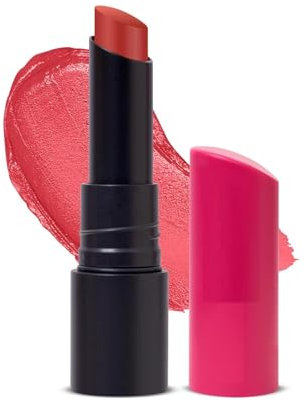 Ultrastay Transferproof Lipstick with Vitamin E | 100% Transferproof, Smudge-Proof & Long-Lasting | Matte Finish | 03 Coral Delight