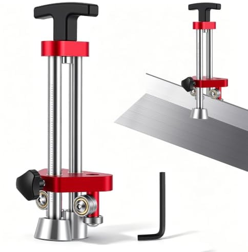 Rouleuse Plieuse Outil De Pliage Pour Tôle 6,6–127 Mm, Pliage De 0 à 100° | Outil De Pliage De Tôle Portable Et Réglable Avec Rouleaux Inclinés Et Jauge De Profondeur Précise Système Impérial