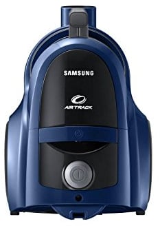 Samsung VCC45W0S3B-XEP Aspirapolvere 700 W Classe di efficienza energetica A Blu Funzionamento a Batteria Filtro Cyclon Imbottitura Canister