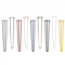 Natural Goods Berlin 4X Hairpin Leg Tisch-Beine | Tisch-Füße aus Metall | Hairpin Legs für Beistelltisch | Tisch-Fuß 40cm hoch & 2-Streben | Tisch-Bein Antik-Roségold