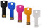K&ZZ Key Shaped USB Flash Drive 5 Pack 32GB USB 2.0 Metal Thumb Drives Memory Stick Flash Drive Key (Black, Blue, Pink, Gold, Silver)