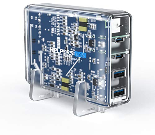 Helpers lab 30W 65W 4-Port USB C Notebook Ladegerät mit Dualer PD PPS Netzteil Kompatibel mit USB C Laptop MacBook Dell XPS Phone und mehr