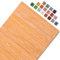 CosìCasa Tapis Cuisine Devant Evier Lavable Bambou - Tapis Cuisine Long en Bois - Tapis De Bain Bois Antidérapant - Tapis Bambou Salle De Bain, Caillebotis Douche Extérieure, Orange Antique, 50X100