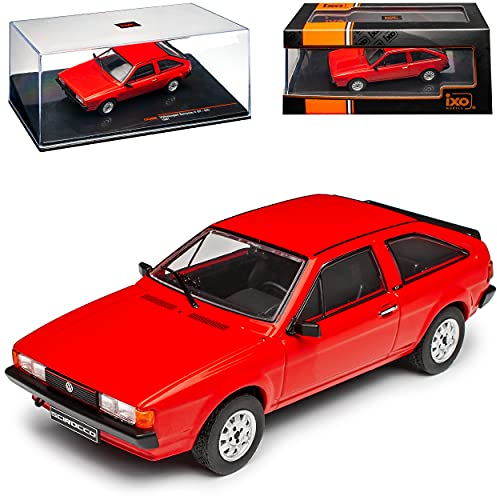 Ixo Volkwagen Scirocco II G-T-I Coupe Rot 2. Generation 1981-1992 1/43 Modell Modell Auto