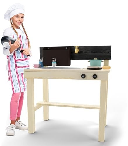 Big Game Hunters Mud Kitchen with Working Tap for Children’s Messy Muddy Water Sensory Play