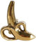 FBWSM Bananen Deko Vase, Dekoration Wohnzimmer Blumengesteck Heimtextilien Kreative Vase Dekoration (Golden)-Gold