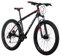 KS Cycling Mountainbike Hardtail 27,5'' Plus Xceed (Schwarz-Rot, 46 cm)