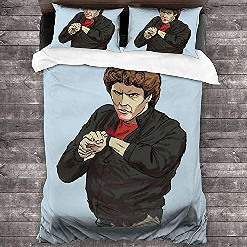 Ruiqieor Bettwäsche 135x200 cm,Bettwäsche Set 3 Teilige,Bettbezug und Kissenbezug,3D Kinder Bettwäsche Sets für Teenager Mädchen （#5）