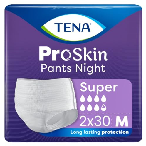 Inkontinenzhosen TENA Pants ProSkin Super Night M nachtschutz 2x30 Stück