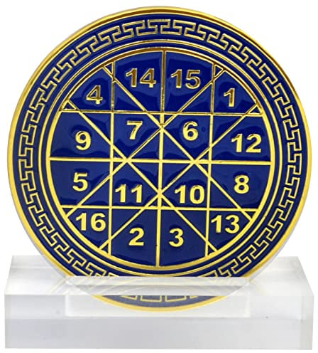 Feng Shui W5337 Yantra-Spiegel mit Reichtum