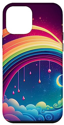 iPhone 12 mini Rainbow Illustration Case