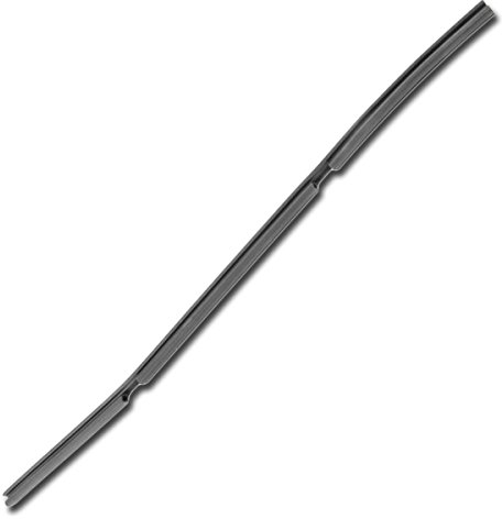 SOS Accessoire Bottom of Door Seal for Dishwasher 1520425008 AEG, ARTHUR MARTIN, ARTHUR MARTIN ELECTROLUX, BLUESKY, ELECTROLUX, FAURE, FRIGIDAI