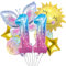 Sonne Schmetterling Folienballon 11 Jahre Geburtstag Deko,Schmetterlinge Geburtstagsdeko 11 Jahre Mädchen,Schmetterling Luftballon 11 Geburtstag,Kindergeburtstag Deko für Schmetterlinge Themen Party