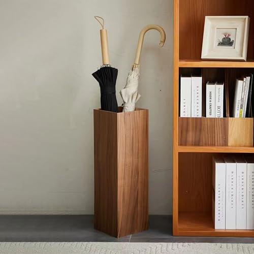 wanghaiyanBD Porte-Parapluie en Bois Massif rétro pour Les cinémas de supermarché de musées de Banque - Seau de Rangement de Parapluie créatif de personnalité de Salon d'hôtel