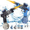 Elektrische Wasserpistole, 2024 Neu Ultimate Battle Blaster, Automatische Wasserpistole mit Interaktiver Beleuchtung, Große Reichweite 28-32 Fuß, Burst Wasserspritzpistolen Erwachsene Kinder (2PCS)