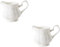 LABRIMP 2 Stk Milchbecher Kleine Schüssel Mini-Saucenbecher Mini-Sahnekännchen Saucenausgießer Tassenwärmer Pint milchbehälter milk jug Milchtopf Milchkannen aus Keramik Küchenwaren Weiß