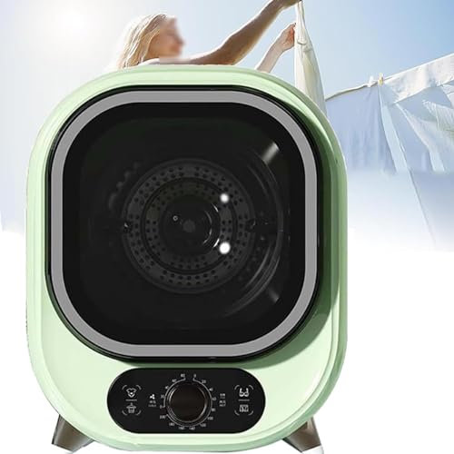 CASEGO Wäschetrockner, Kleiner Wäschetrockner, tragbarer Kondensator-Wäschetrockner, 3D-Trocknung, 5 kg belüfteter Wäschetrockner, leiser, kompakter (D 110V)