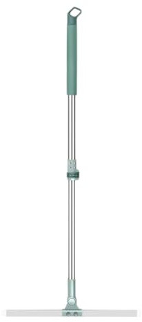 Generic Silicone Squeegee Broom, Floor Scraping Wiper With Retractable Handle, Household Cleaning Tool For Floor Bathroom Kitchen Shower Tile Hair Cleaning