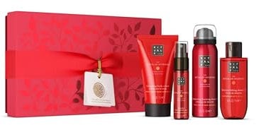 RITUALS Caja de regalo The Ritual of Ayurveda, Small - Set de baño con productos para el cuidado de la piel con rosa india y aceite de almendras - Propiedades equilibrantes