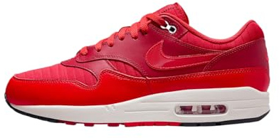 Nike Men's Air Max 1 Shoes, Red, 6.5 UK