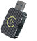 Entgoinggo Carplay 5V Wireless Adapter mit adaptivem Display, automatische USB-Verbindung, OTA Update Plug and Play (Silber)