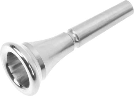 Waldhorn Mundstück aus Kupferlegierung, Ersatz für French Horn | Glatte, Polierte Oberfläche ohne Grate, Angenehmes Spielgefühl, für Erwachsene und Musiklehrer