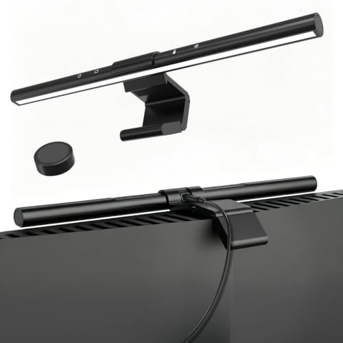 IMIGY Monitor Light Bar, Wireless Remote & Touch Control, Approx 40cm 78LED Ra≥95, Auto Stepless Dimming, Asymmetric Optics Zero Glare, Eye Care for 13-34 PC Monitors [Energy Class A]