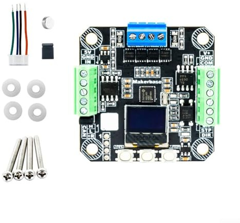SERVO42D - Controlador paso a paso de bucle cerrado compatible con motores NEMA17 que soportan subdivisión 1-256 operación ultra silenciosa CNC 3D (placa base (placa base (CAN))