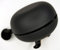 CBK-MS Fahrradglocke Ding Dong Schwarz matt 2-Klang Ø 80mm XXL Fahrradklingel