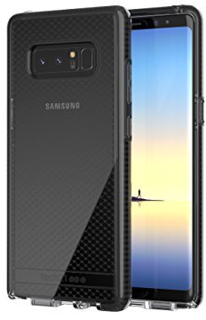 Tech 21 Evo Check Custodia Protettiva per Samsung Galaxy Note8 - Grigio Fumo/Nero