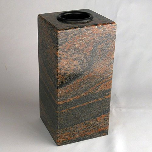 Vase funéraire en granit Gneis demi-stade - Designgrab