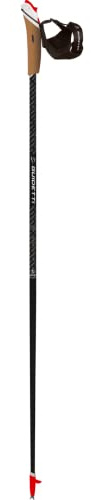 Guidetti - Bâtons Marche Nordique - Vent des Fjords UT70 - Polaire (Noir), 120 cm