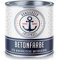 Hamburger Lack-Profi Betonfarbe SEIDENMATT Graublau RAL 5008 Blau Bodenfarbe Bodenbeschichtung Betonbeschichtung Fassadenfarbe (2,5 L)