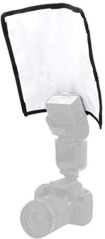 VBESTLIFE Difusor Universal de softbox con Flash Plegable, Reflector de fotografía Speedlite.