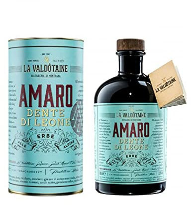 LA VALDOTAINE AMARO DENTE DI LEONE ALLE ERBE ALPINE 1 LT IN ASTUCCIO