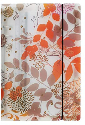 A6 / A5, 6 Löcher, farbig,Läufer Ringordner, Ordner für lose Blätter, Notizbuch, Nachfüllpackung, Bürobedarf, Ordner (Autumn, A6 mini set)