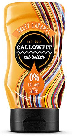 Salsa senza calorie Salty Caramel. Formato da 300ml.