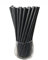 Papierstrohhalme, Papier Trinkhalm, Biologisch, Lebensmittelecht, umwelftreundlich, Einweg-Strohhalme, 120 Pack (Schwarz)